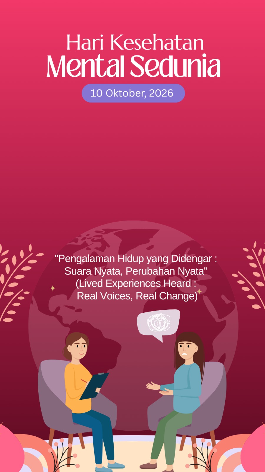 Survey hari kesehatan jiwa tgl 10 oktober 2026
